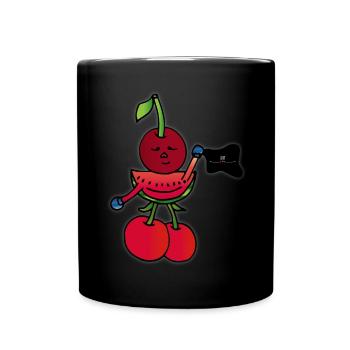come back soon - Full Colour Mug - black - Front