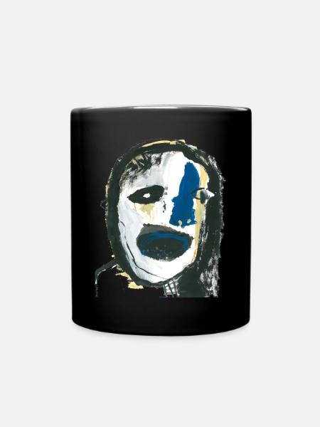 Portrait 01 - Mug uni - noir