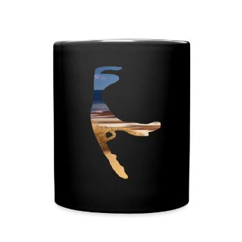 Sylt coast - Full Colour Mug - black - Front