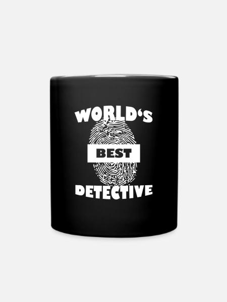 detective - Full Colour Mug - black