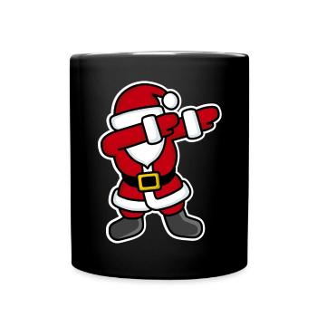 Dab / dabbing / dabbing' Santa Claus - Tasse einfarbig - Schwarz - Vorne