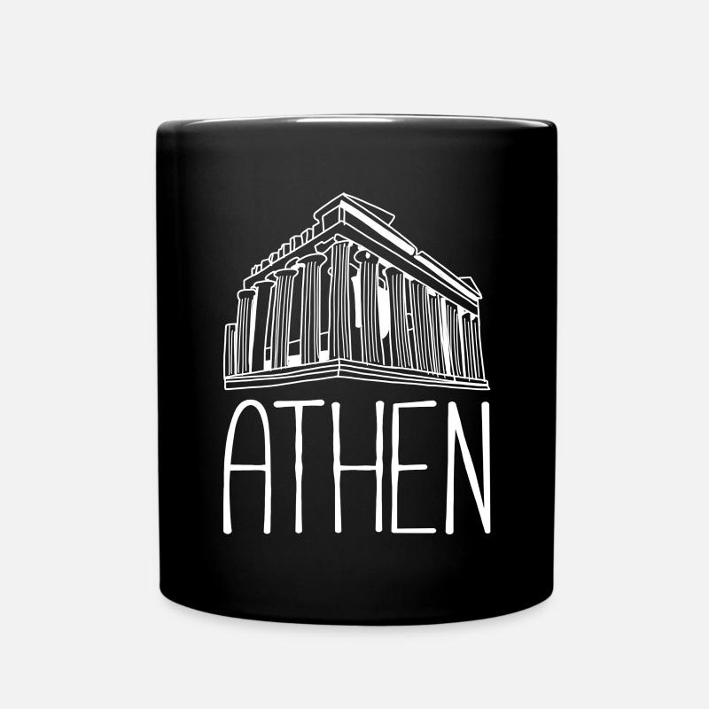 Athènes - Mug uni - noir