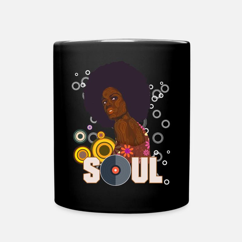 Soul music - Mug uni - noir
