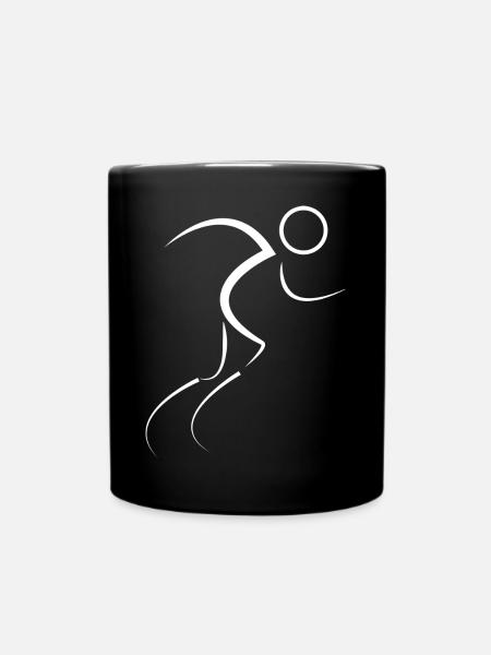 Marathon Marathonlauf - Mug uni - noir