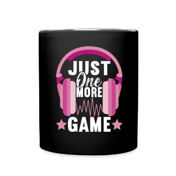 Gamer Girl Gaming - Mug uni - noir - Devant