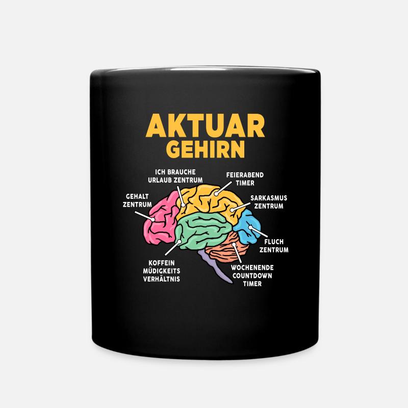 Aktuar - Tasse einfarbig - Schwarz