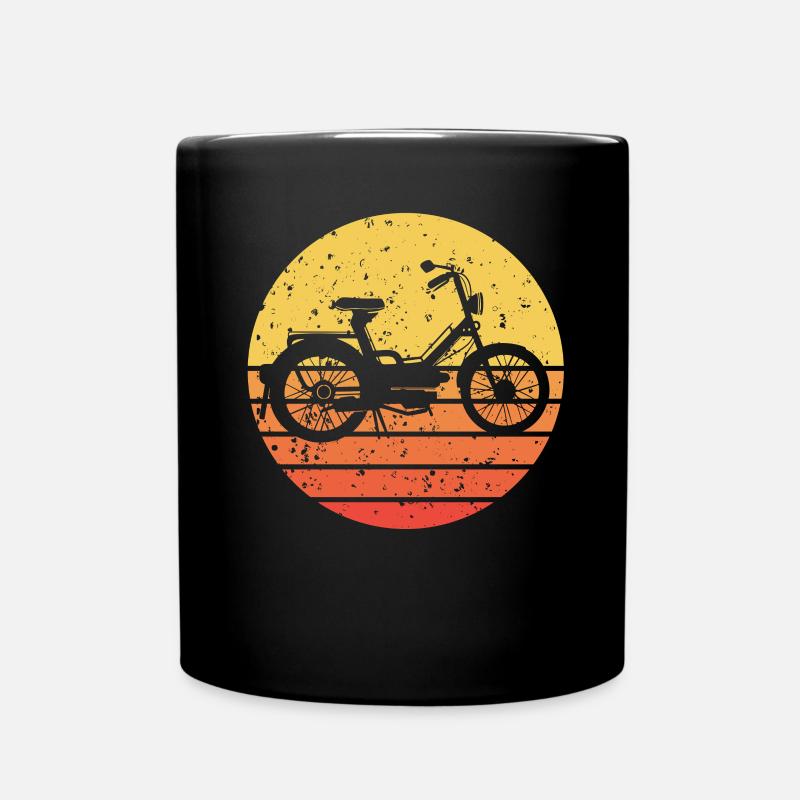 Mofa - Tasse einfarbig - Schwarz