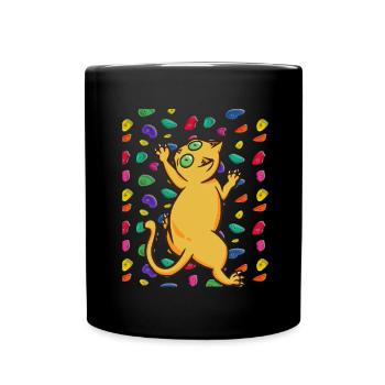 Grimpeurs Grimpeurs - Mug uni - noir - Devant