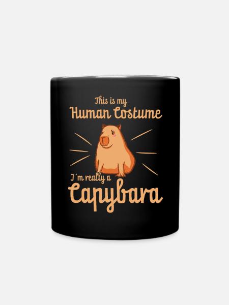 Capybara Pet Capybara Amoureux - Mug uni - noir