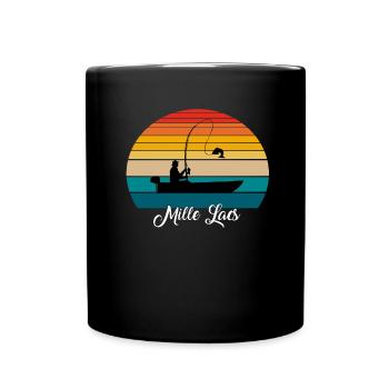 Mille Lacs Fishing Spot - Full Colour Mug - black - Front