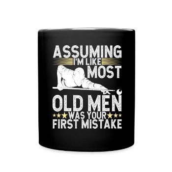 Pool Billiards - Full Colour Mug - black - Front