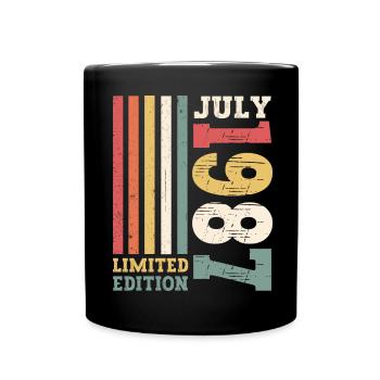 Edition Limitée Juillet 1987 35ème Anniversaire Hommes - Mug uni - noir - Devant