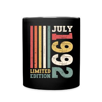 Édition limitée Juillet 1992 30e anniversaire Hommes - Mug uni - noir - Devant