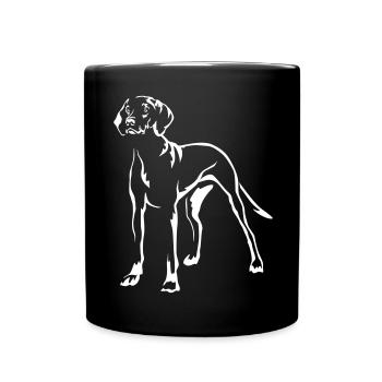 Magyar Vizsla « Édition Noire » - Mug uni - noir - Devant