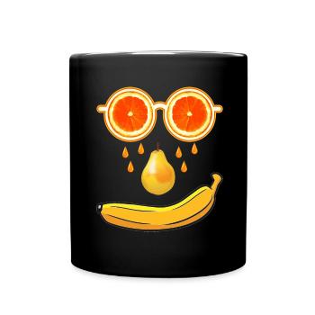 Summer Fruits - Full Colour Mug - black - Front