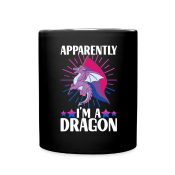Fierté gaie LGBTQ - Mug uni - noir - Devant