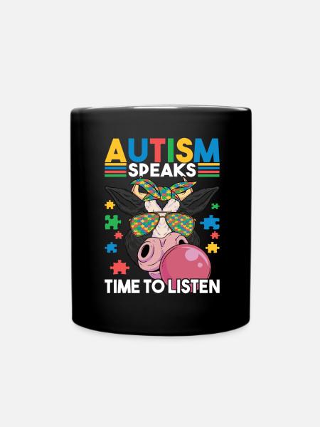 Autisme autistique Autiste - Mug uni - noir