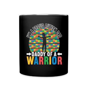 Autisme autistique Autiste - Mug uni - noir - Devant