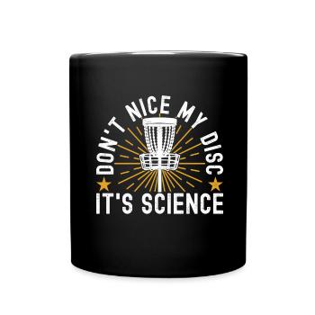 Disc Golf Disc Golfer - Full Colour Mug - black - Front