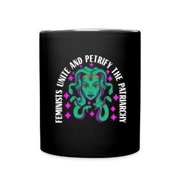 Féminisme Féministe Féministe - Mug uni - noir - Devant