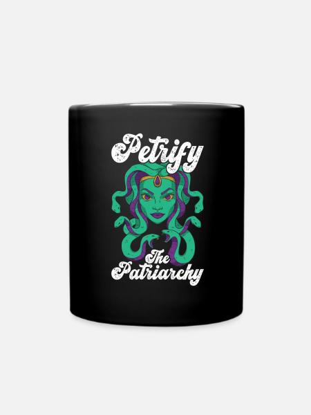 Feminismus Feminist Feministin - Tasse einfarbig - Schwarz