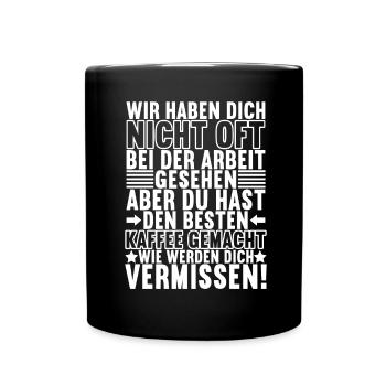Farewell gift Job change colleagues - Full Colour Mug - black - Front