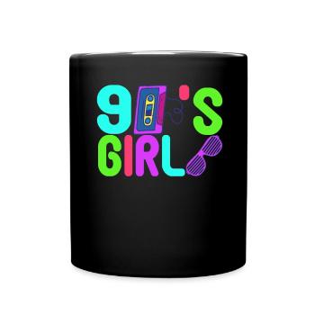 Fête des années 90 années 90 - Mug uni - noir - Devant