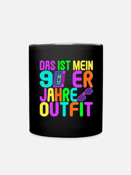 Fête des années 90 années 90 - Mug uni - noir