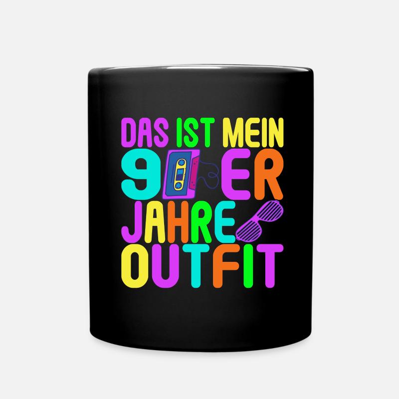 Fête des années 90 années 90 - Mug uni - noir
