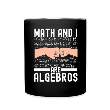 Professeur de mathématiques Mathématiques - Mug uni - noir - Devant