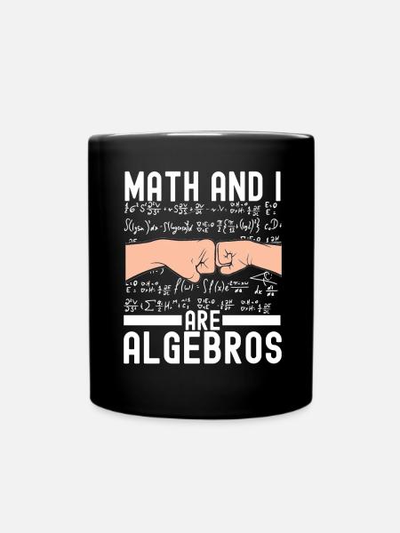 Professeur de mathématiques Mathématiques - Mug uni - noir