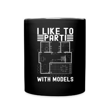 Architecture d’architecte - Mug uni - noir - Devant