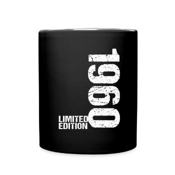 62nd birthday 1960 - Gift saying gift idea - Full Colour Mug - black - Front