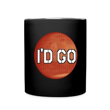 Planète Mars - Mug uni - noir - Devant