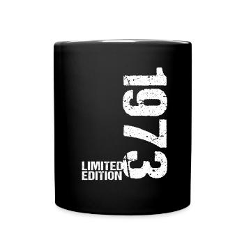 49th birthday 1973 - Gift saying gift idea - Full Colour Mug - black - Front