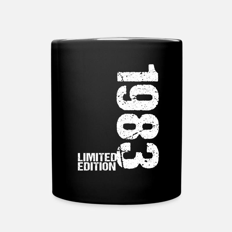 39th birthday 1983 - Gift saying gift idea - Full Colour Mug - black
