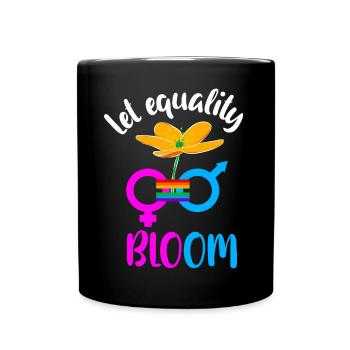 Equality - Full Colour Mug - black - Front