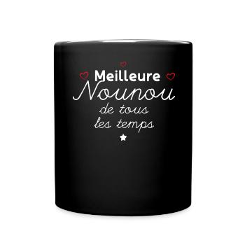 Ma Nounou Elle Est la Meilleure - Mug uni - noir - Devant