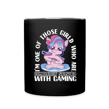 Joueurs de jeu - Mug uni - noir - Devant