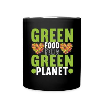 Vegan Vegetarians - Full Colour Mug - black - Front