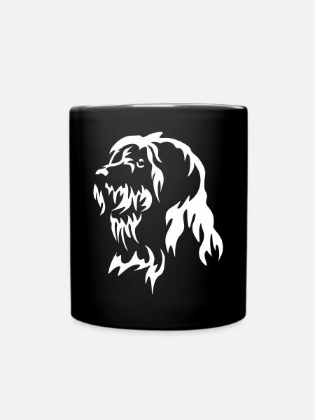 Tête Bobtail « Black Edition » - Mug uni - noir