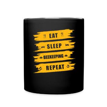Beekeeper Beekeeper Beekeeper - Full Colour Mug - black - Front