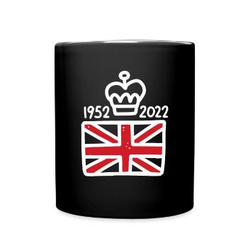 Queen Elizabeth 2 - Mug uni - noir - Devant
