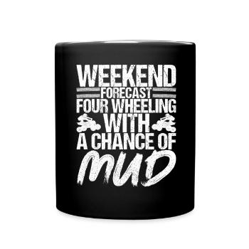 Quad Bike Quad Riders - Mug uni - noir - Devant