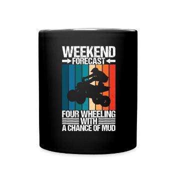 Quad Bike Quad Riders - Mug uni - noir - Devant