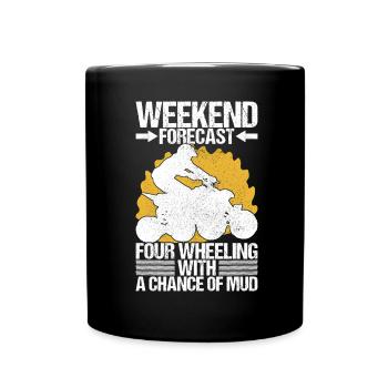Quad Bike Quad Riders - Mug uni - noir - Devant