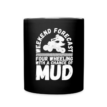 Quad Bike Quad Riders - Mug uni - noir - Devant