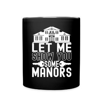 Marqueur immobilier Markler Immobilien - Mug uni - noir - Devant