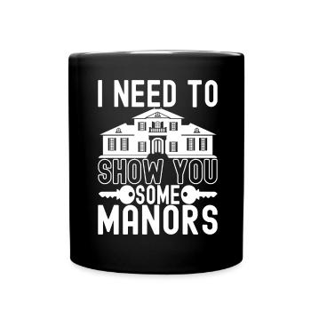 Marqueur immobilier Markler Immobilien - Mug uni - noir - Devant