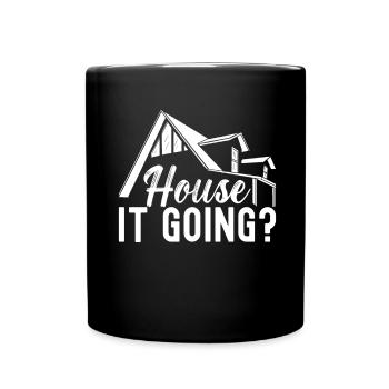 Marqueur immobilier Markler Immobilien - Mug uni - noir - Devant